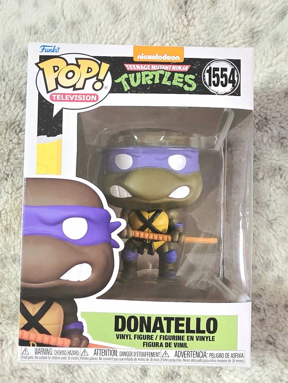 Funko Pop! Teenage Mutant Ninja Turtles Donatello Vinyl Figure 1554